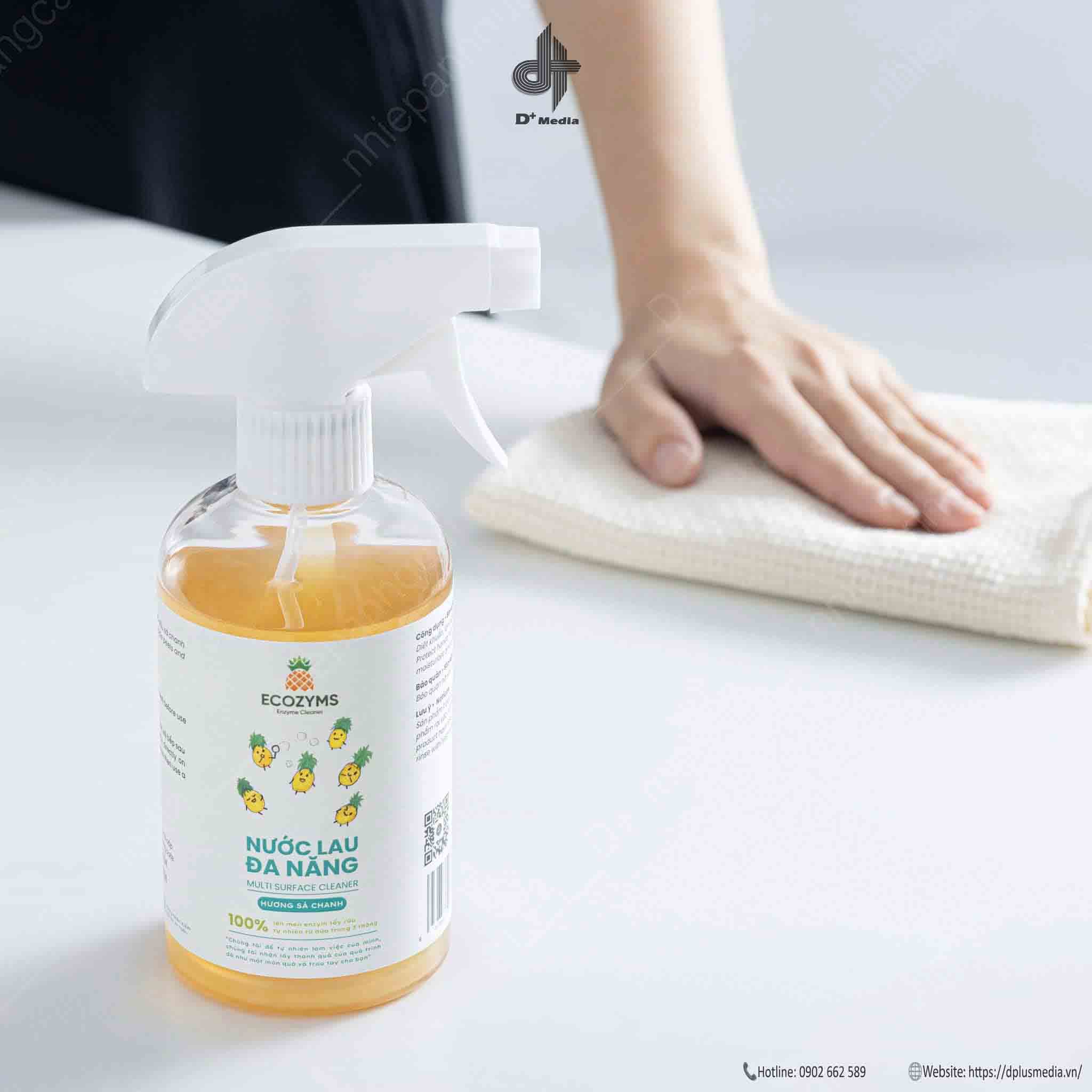 Chụp ảnh sản phẩm nước giặt, chất tẩy rửa