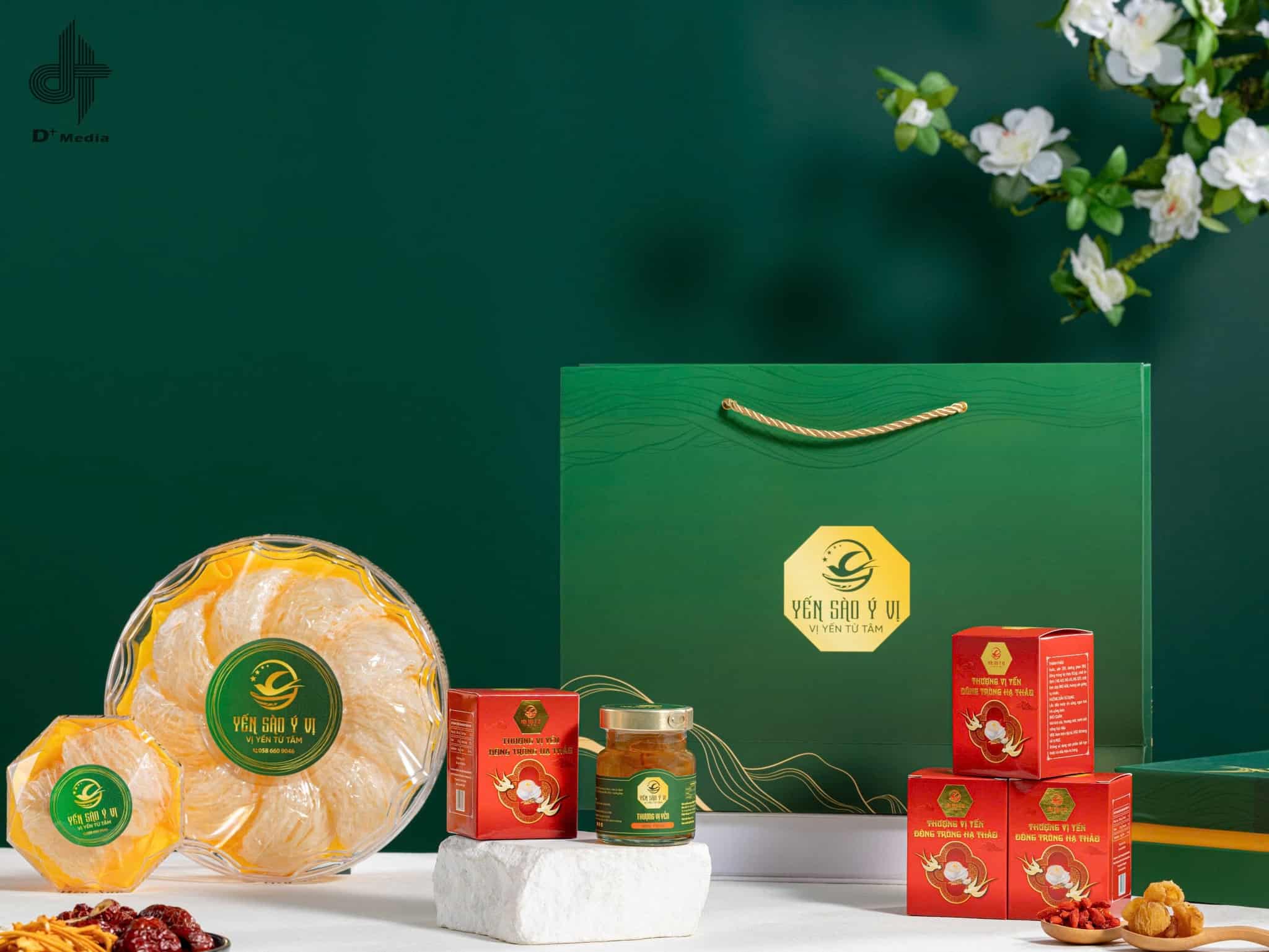 chụp ảnh sản phẩm yến sào