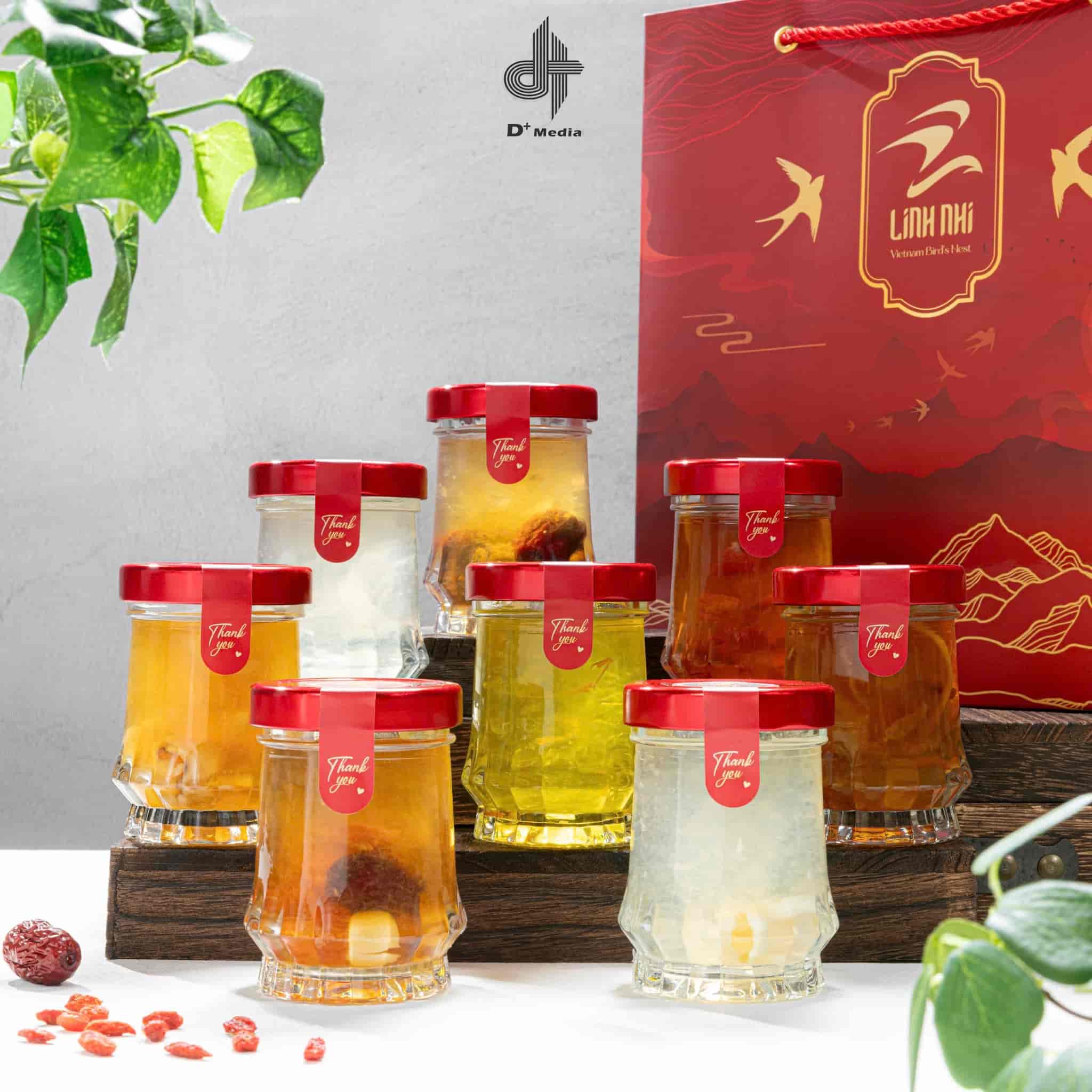 chụp sản phẩm yến sào